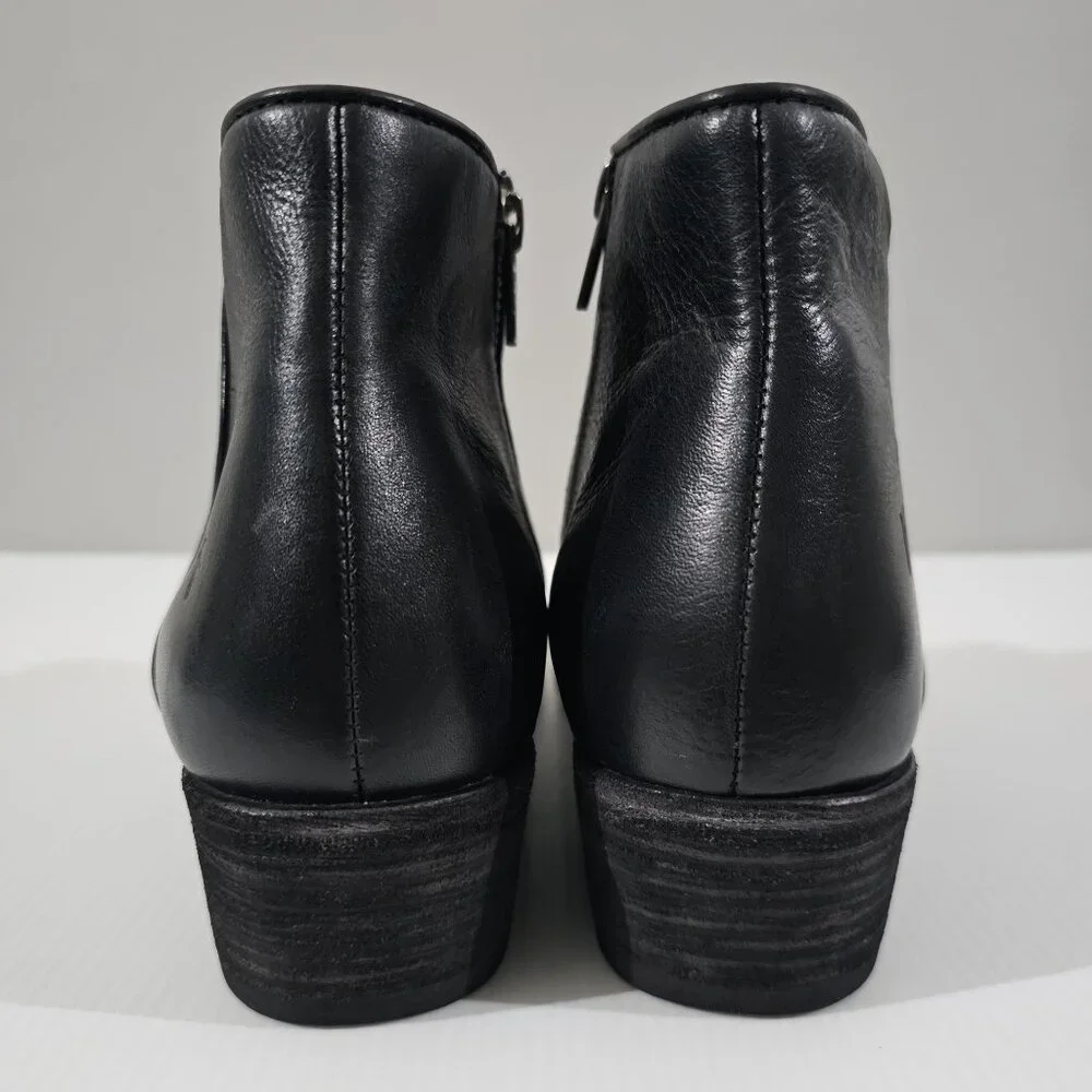 Frye Black Leather Ankle Boots | Excellent Condition - Picture 7 of 7